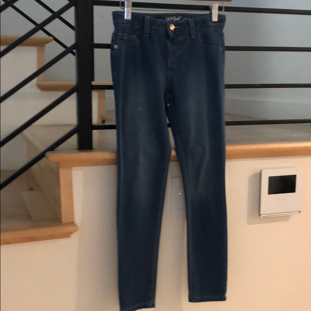 5 pairs of  Cat and Jack Jegging size 10-12